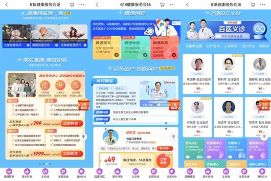 健康管理需求激增，付費醫療服務成京東618新熱點